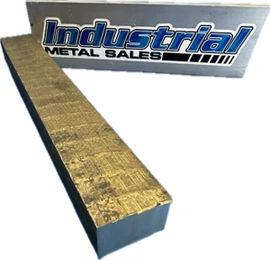 1" x 1-1/2" x 12"-Long 954 Bronze Flat Bar-- 1.0" x 1.5 " 954 Bronze Flat Bar - Picture 1 of 1