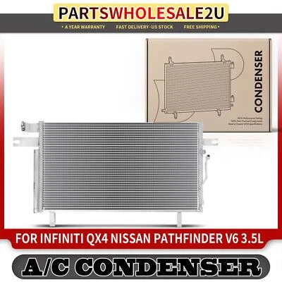 Condensador de CA con receptor secador y soporte para INFINITI QX4 Nissan Pathfinder 3,5 L Foto 1 de 4