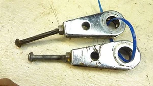 1971 Honda CB175 CL175 CB CL 175 H950' rear wheel adjusters set pair - Picture 1 of 5