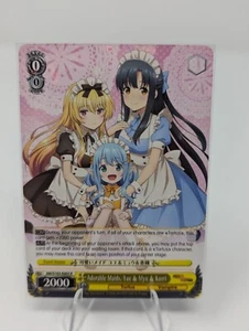 Weiss Schwarz Adorable Maids, Yue & Myu & Kaori Arifureta ARI/S103-E003 R NM - Picture 1 of 6