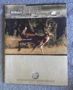 2000 NIKON ORIGINAL PRODUCT BROCHURE - Riflescopes, Lasers, Binoculars VGC - Imagen 1 de 6