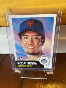2023 TOPPS LIVING SET BASEBALL KODAI SENGA ROOKIE CARD RC NEW YORK METS - Picture 1 of 2