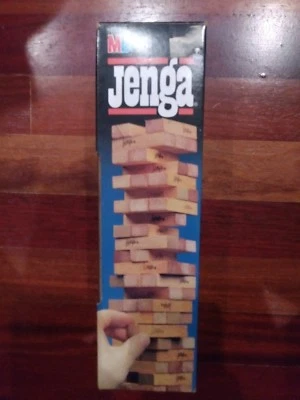 JENGA Classic Game 54 Wooden Piece Tower Game with Instructions - Image 1 of 4