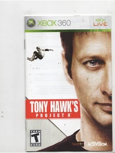 Tony Hawks Project 8 Xbox 360 MANUAL ONLY Authentic NO TRACKING - Picture 1 of 1