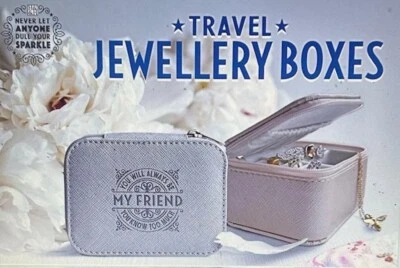 History & Heraldry Pre-Personalised Light Weight Travel Jewellery Case / Box - Image 1 of 4