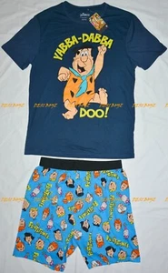 NWT - The Flintstones Pyjama Set Mens PJs Yabba Dabba Do - Size: Small - Picture 1 of 6