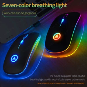 Mause Manufactur Optical AI Smart Led Rgb Rechargeable Ergonomic Silent 24Ghz A2 - Picture 1 of 13