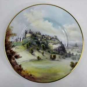 Vintage Minton Bone China EDINBURGH CASTLE Dinner Plate - Picture 1 of 5