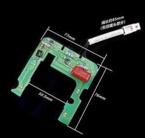 Refrigerator LED Light 6 Lights Indoor 220V1W Lighting Board Square Light Parts - Picture 1 of 4