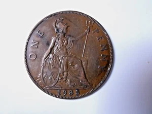 1935 One Penny, George V Great Britain - Picture 1 of 3