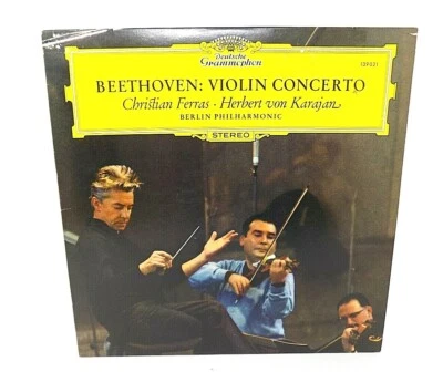 Beethoven Violin Concerto Berlin Philharmonic Orchestra  Ferras & von Karajan - Image 1 of 2