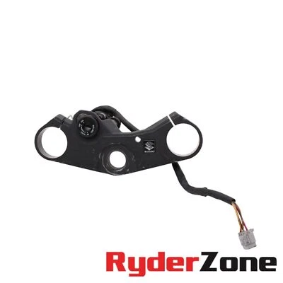 2006 2007 SUZUKI GSXR600 GSXR750 TRIPLE TREE CLAMP IGNITION UPPER TOP STRAIGHT - Image 1 of 4