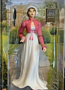 Figura de acción Jane Austen 2013 de Archie McPhee 6" libro y pluma accesorios LEER - Imagen 1 de 7