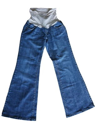 American Star Maternity Jeans Size Small Dark Wash Bootcut Stretch Comfortable - Image 1 of 4