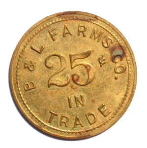 B&L Farms Co. Buono per 25 centesimi in gettone commerciale - Foto 1 di 4