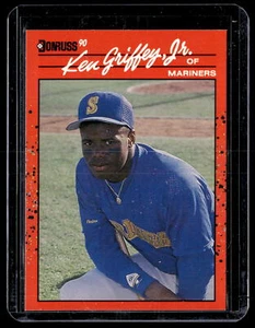 1990 Donruss Ken Griffey Jr. #365 Seattle Mariners (3) - Picture 1 of 2