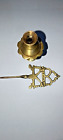 Copper Antiques placed Islamic Arabic Kohl Stick Brass Bottle Jar Eyeliner مكحله