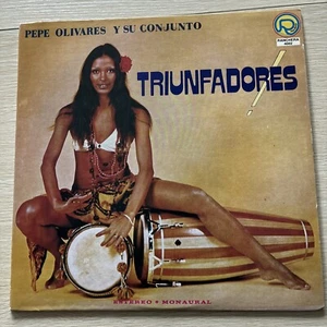 Triunfadores Pepe Olivares Y Su Conjunto LP LATIN - Picture 1 of 2