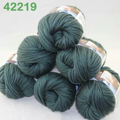 Sale New Lot 6ballsx50g Soft Worsted Cotton Chunky Hand Knitting Quick Yarn 19 - Image 1 of 3