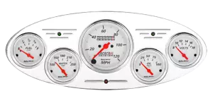 32 Ford Car Billet Aluminum Gauge Panel Dash Insert Instrument Cluster 1932 - Bild 1 von 4