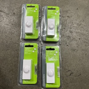 LStyle Selections Wireless LED Doorbell Button 0077758 # SS-7393-04 with battery - Picture 1 of 6