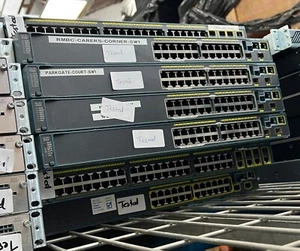 Cisco 2960G-48TC-L Cisco WS-C2960G-48TC-L Gigabit Switch - Picture 1 of 5