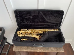 Yamaha Allegro 580 AL Tenor Saxophone Sax W/ Original Case NICE FREE SHIP !! - Picture 1 of 18