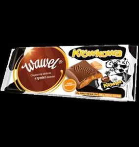 8x WAWEL CZEKOLADA MLECZNA KROWKA 100G - CREAM FUDGE CHOCOLATE 100G x8 pcs - Picture 1 of 1