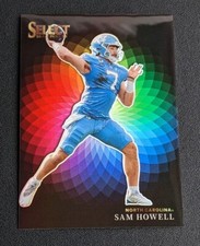 2023 Panini Select Draft Sam Howell #CW-SH Rookie Color Wheel SP Commanders 