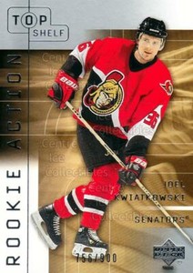 2001-02 UD Top Shelf #60 Joel Kwiatkowski