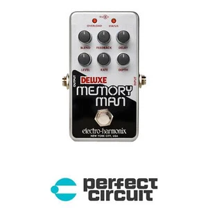 EHX Nano Deluxe Memory Man Analog Delay EFFECTS - NEW - PERFECT CIRCUIT - Picture 1 of 4