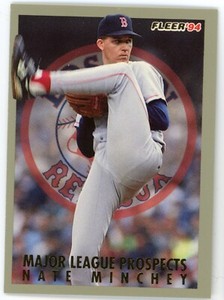 1994 Fleer Major League Prospects Nate Minchey Card #25