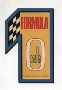 Adesivo OSELLA SQUADRA CORSE FORMULA 1 F1 Formule sticker anni 80 - 18 cm - Picture 1 of 1