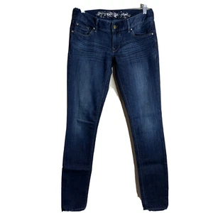 Express Jean Legging Women’s Slim Fit Ultra Low Rise Denim Jeans Size 2R - Picture 1 of 12