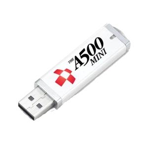 A500 Mini Clé USB 32 Go Rétro Console Gamer Mini Licence Officielle - Photo 1/1