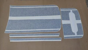 MINI CLUBMAN set of sport stripes genuine 51142413157 @ NEW @ BLACK - Picture 1 of 2