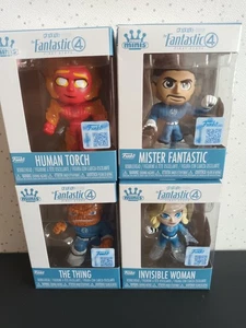4er SET - Funko POP! Minis: Marvel Studios - Fantastic Four: First Steps - Bild 1 von 5
