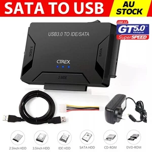 USB3.0 cable hard-drive Converter to Zilkee disk SATA/IDE Recovery adapter Ultra - Picture 1 of 12