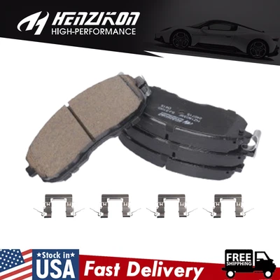 Pastillas de freno delanteras rojas para Infiniti Nissan Altima SX4 Sentra Versa Máxima Juke nuevas Foto 1 de 4