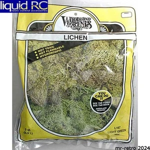 Woodland Scenics L167 Lichen Bag Light Green Mix/165 cu. in. - Picture 1 of 3