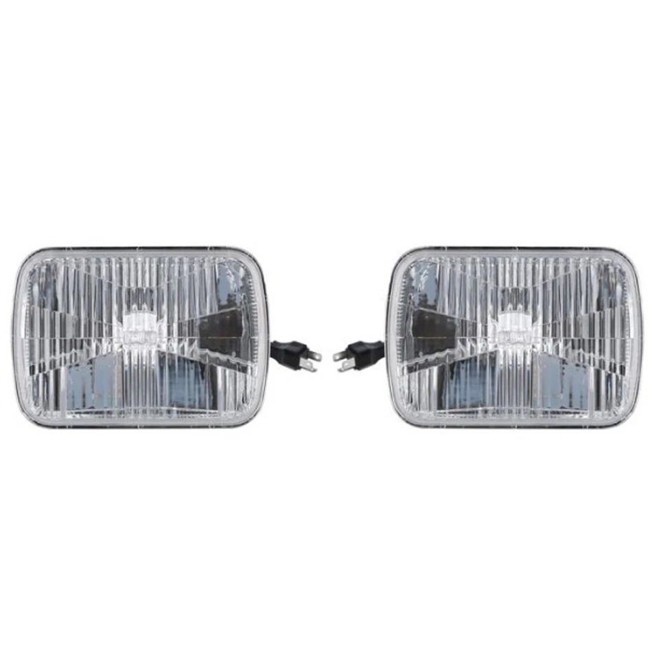 "Par de faros Holley RetroBright 5"" x 7"" blancos modernos Chevrolet C10 1980-1987" Foto 1 de 1