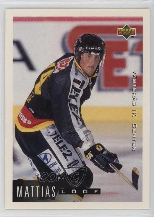 1995-96 Upper Deck Swedish Mattias Loof #198 - Image 1 of 2