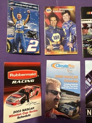 LOTE 13 HORARIOS DE BOLSILLO NASCAR DIFERENTES 1983 - 2010 Foto 1 de 4