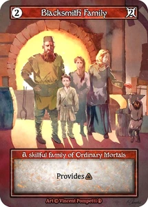Sorcery Blacksmith Family Ordinary Foil Arthurian Legends - Picture 1 of 1