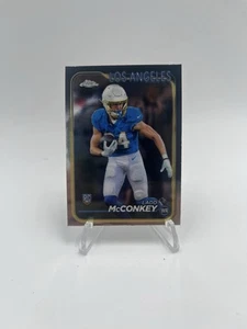 2024 Topps Chrome - Rookies Ladd McConkey #212 Refractor (RC) - Picture 1 of 2