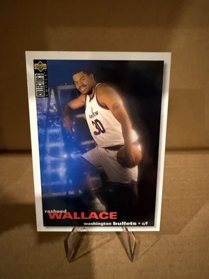 1995-96 Upper Deck Collector's Choice - Rasheed Wallace #239 (RC) - Image 1 of 2