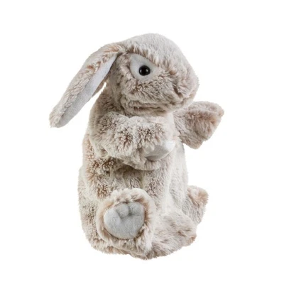 Handpuppe Hase 25 cm Uni-Toys Kuscheltier Plüschhase Stofftier Kaninchen - Bild 1 von 4