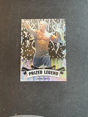 John Cena 2023 Leaf Prized Metal Legend Negro/7 RC Foto 1 de 2