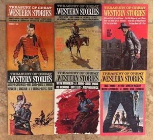 Treasury of Great Western Stories  Paperback 6 Volume Set (Numbers 1 - 6) 1st ED - Imagen 1 de 20