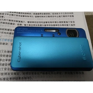 Sony Cyber-shot DSC-TX20 Digital Camera 16.2 MP 4x English Language Blue - Picture 1 of 5
